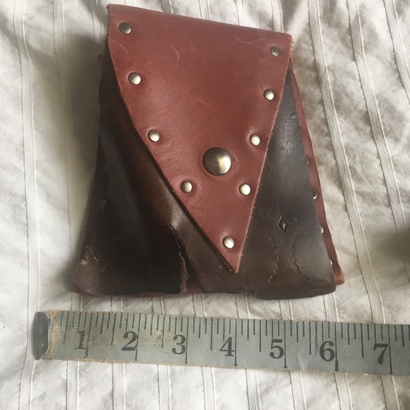 Chi Stylezs leather belt pouch Burning Man - Picture 2 of 6